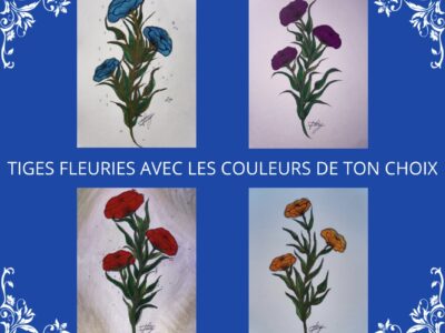 Fleurvie - Artiste peintre qui crée également des designs pour des sacs