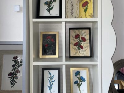 Fleurvie - Artiste peintre qui crée également des designs pour des sacs