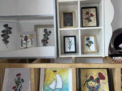 Fleurvie - Artiste peintre qui crée également des designs pour des sacs