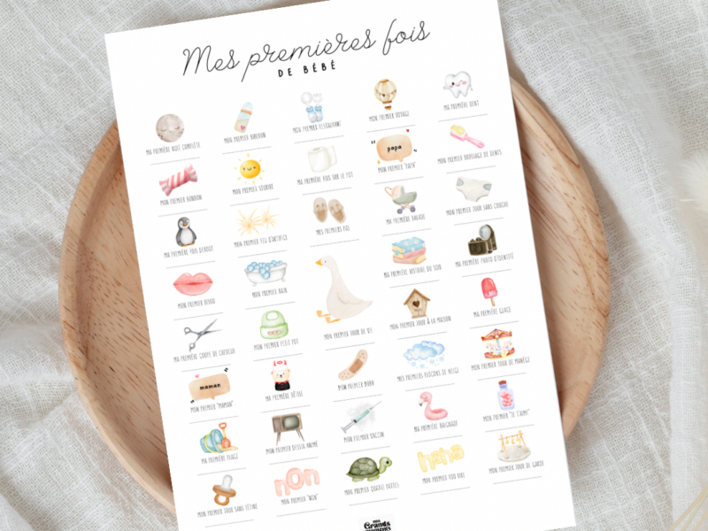 Nos Grands Moments - Affiches à tamponner & cartes à remplir