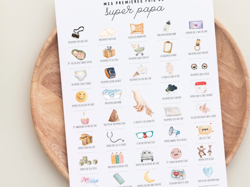 Nos Grands Moments - Affiches à tamponner & cartes à remplir