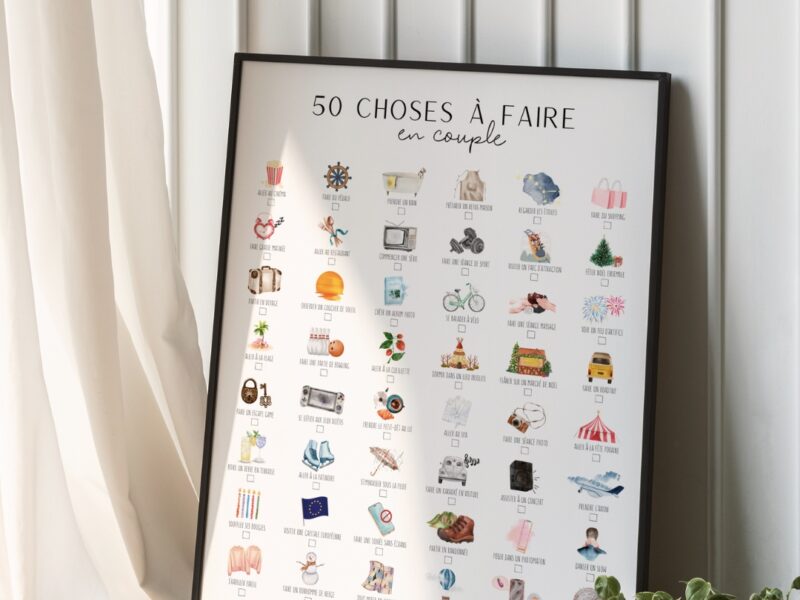 Nos Grands Moments - Affiches à tamponner & cartes à remplir